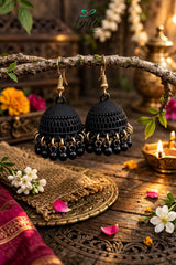 Meher-e-Siyah Festive Jhumkas