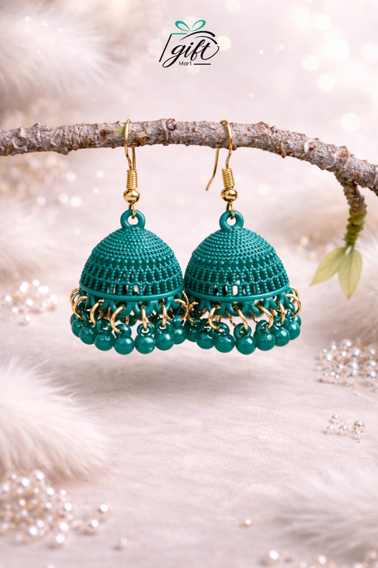 Rang-e-Feroza Classic Jhumkis
