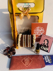 Brown Theme Eidi Golden Bag
