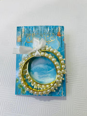 Royal Eidi Keepsake Card-Blue