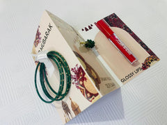 Festive Trio Gift Card-Green