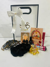 Transparent Eidi Bag with kashmiri Bangles set-Black