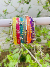 Kashmiri Ghungroo Bangle Set-Multi Colors
