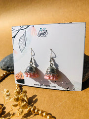 Baby Pink toned Jhumki