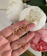 Twisted Love Pendant & Studs