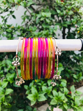 Dark Multi Jelly Bangles