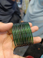 Glass Jelly Bangles