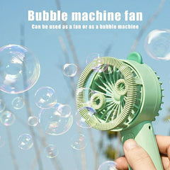 2-in-1 Handheld Bubble Mini Fan