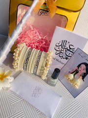 White Theme Eidi Golden bag