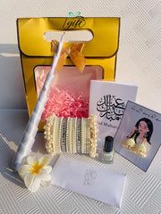 White Theme Eidi Golden bag