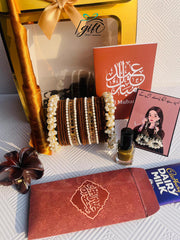 Brown Theme Eidi Golden Bag