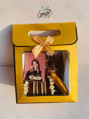 Brown Theme Eidi Golden Bag