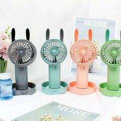 2-in-1 Handheld Bubble Mini Fan
