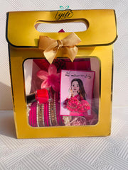 Fuchsia Pink Theme Eidi Golden bag