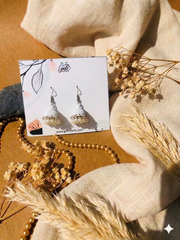 Off-White Drop jhumkis