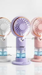 Rechargeable Mini Handheld Spray Fan