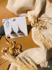 Brown Drop jhumkis