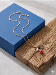 Falling Rose Pendant