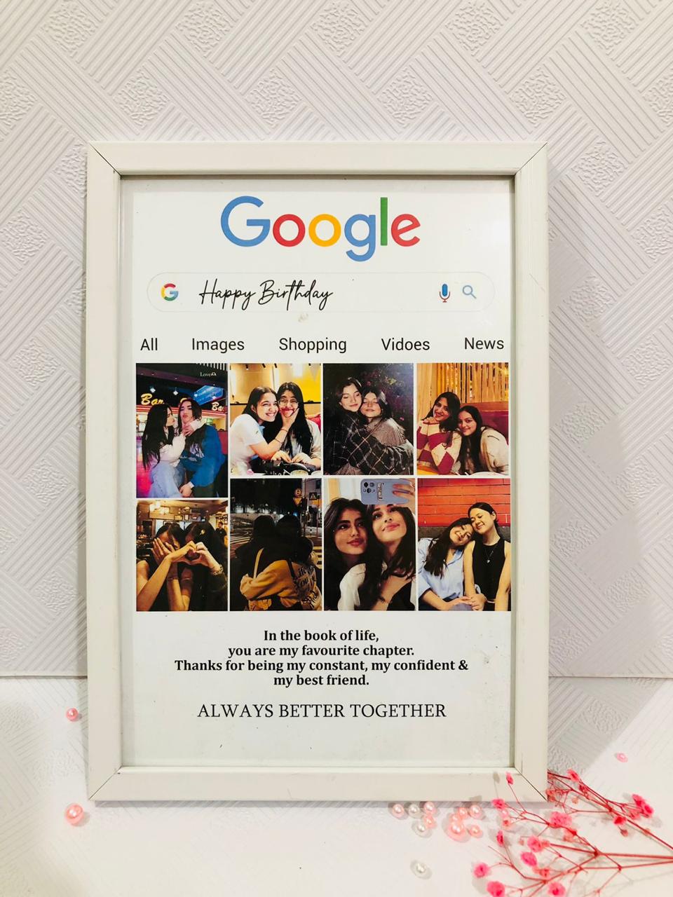 "Besties Forever" Personalized Photo Frame