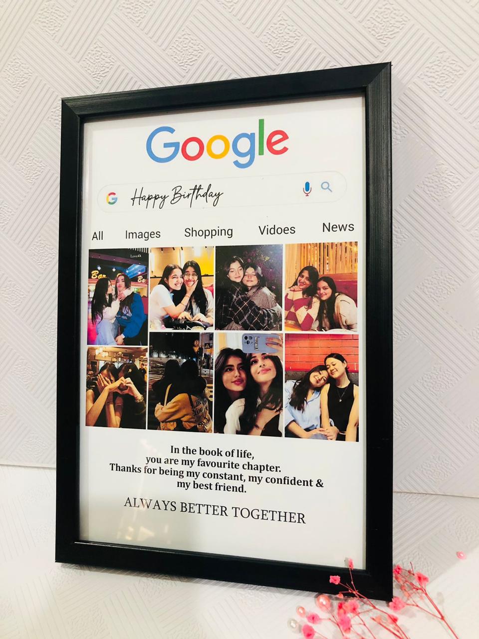 "Besties Forever" Personalized Photo Frame