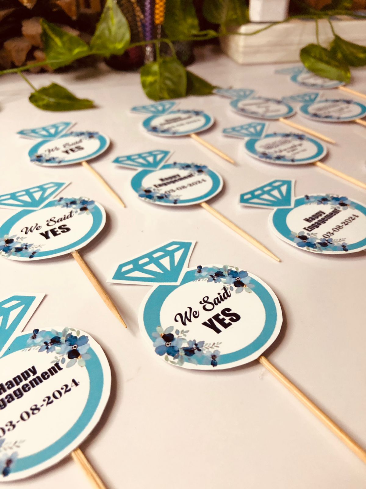 Royal Blue Delight Topper