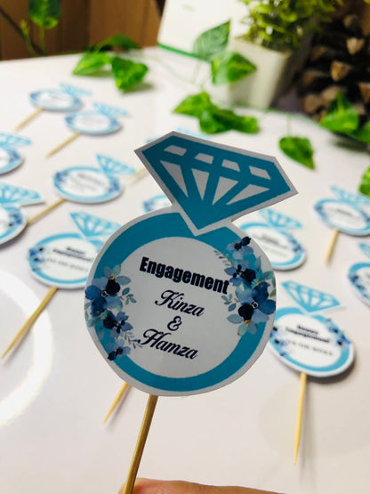 Royal Blue Delight Topper