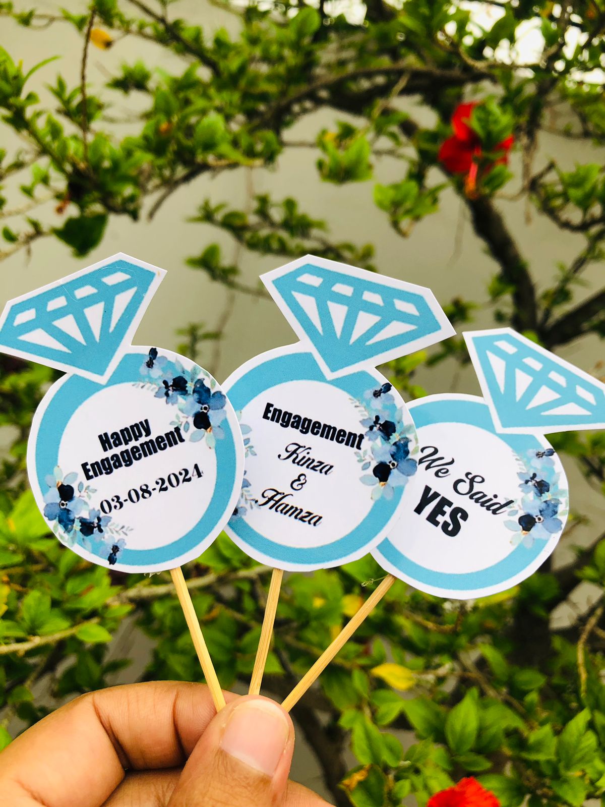 Royal Blue Delight Topper