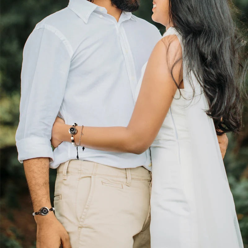 Sun & Moon Touch Bracelets with Matching Beads