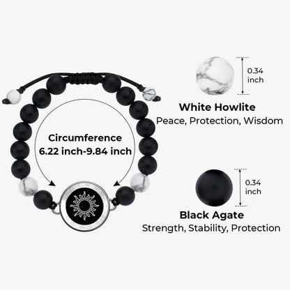 Sun & Moon Touch Bracelets with Matching Beads