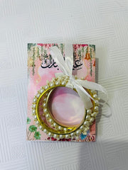 Royal Eidi Keepsake Card-Pink