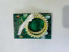 Royal Eidi Keepsake Card-Green