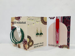 Festive Trio Gift Card-Green