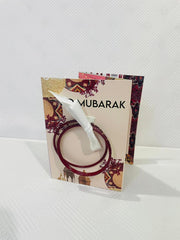 Festive Trio Gift Card-Red