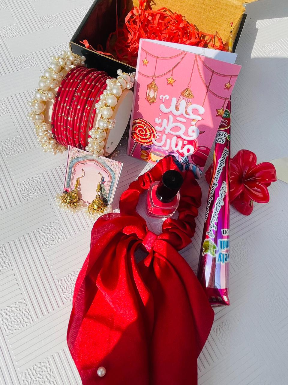 Eid Glam Essentials Box-Red
