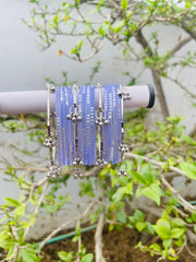 Kashmiri Ghungroo Bangle Set-Dull Purple