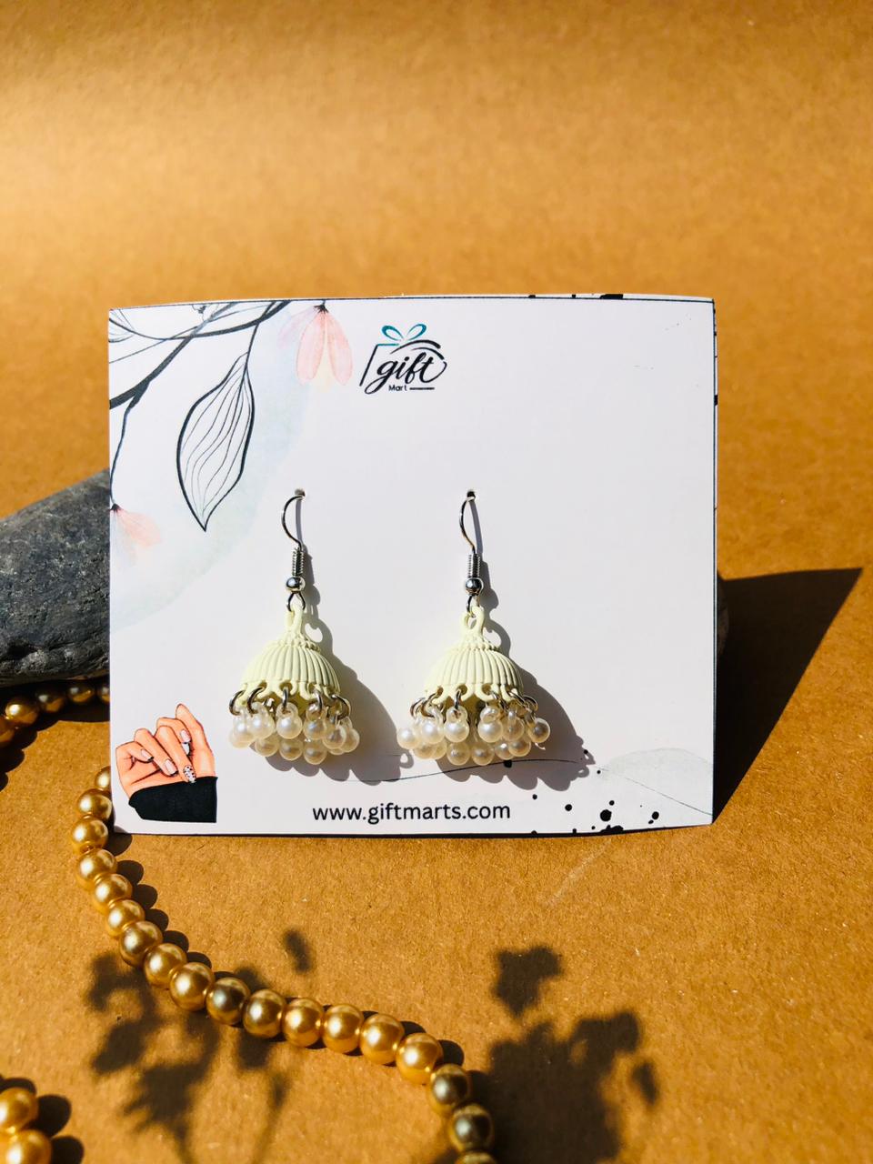 Off-White Drop jhumkis