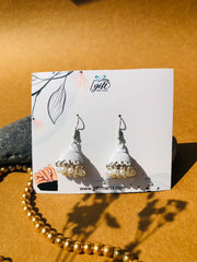 White Drop jhumkis