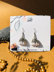 White toned Jhumki