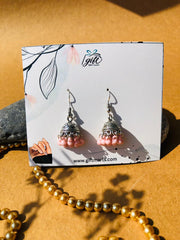 Baby Pink toned Jhumki