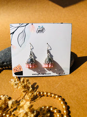 Baby Pink toned Jhumki