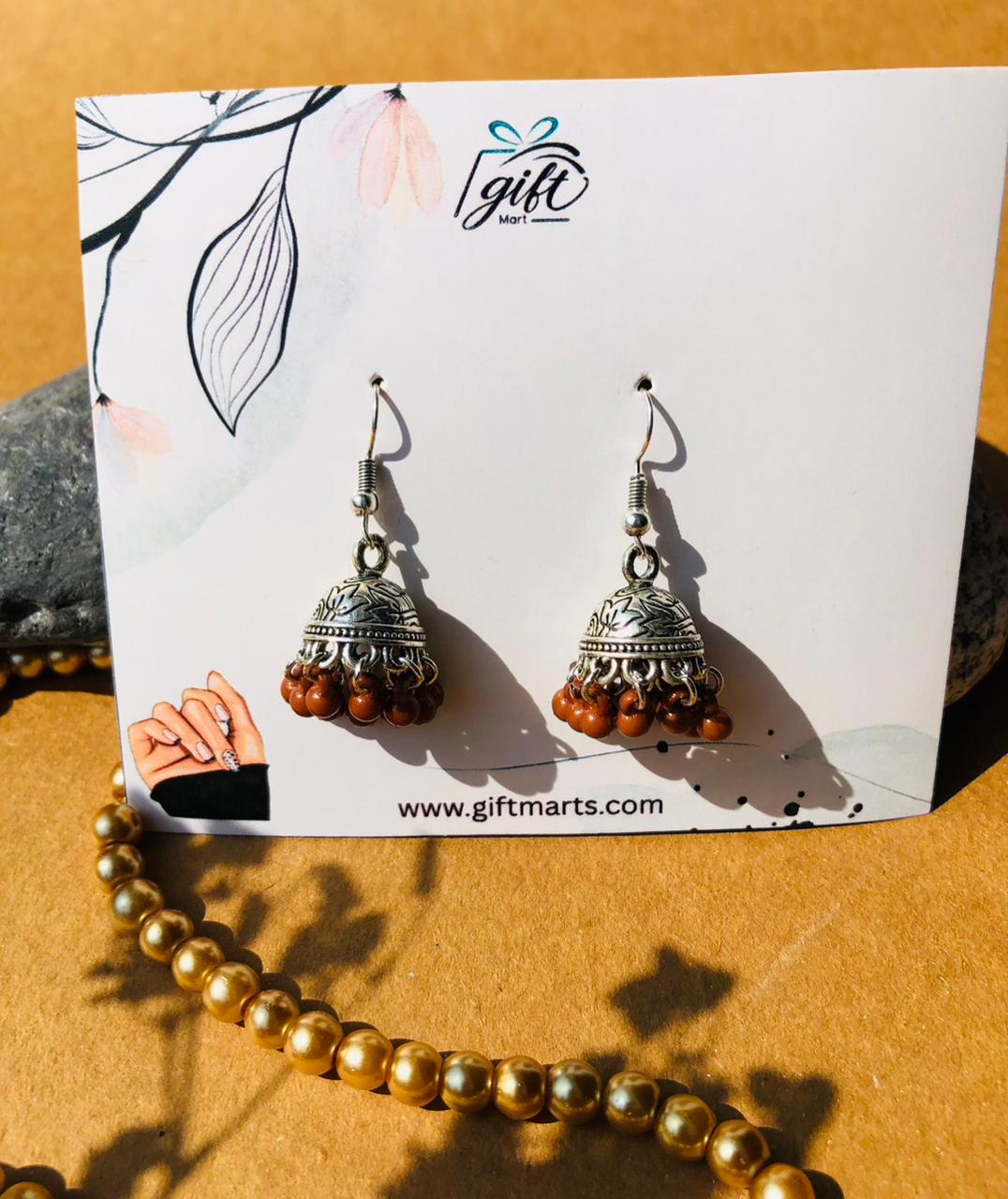 Brown toned Jhumki