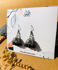Black toned Jhumki