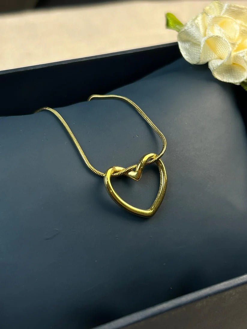 Twisted Heart Pendant