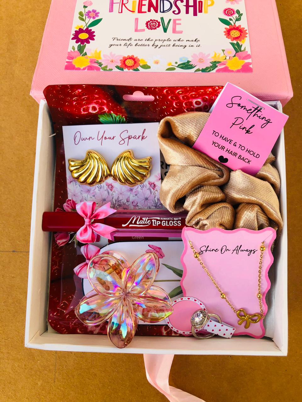 Pink theme Gift Box