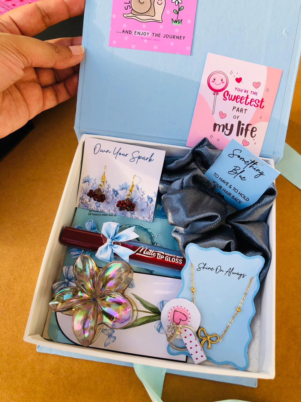 Blue theme Gift Box