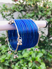 Dark Blue Jelly Bangles