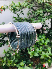 Grey Jelly Bangles