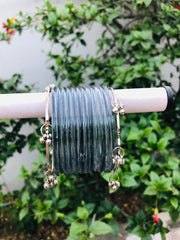 Grey Jelly Bangles