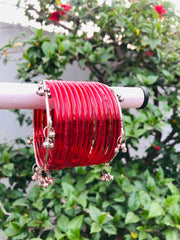 Red Jelly Bangles