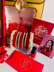 Red Theme Eidi Golden bag
